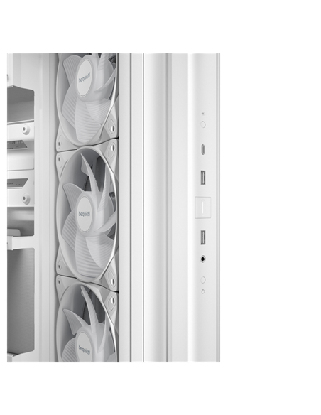 Carcasă PC be quiet! Ligh Base 500 LX White, Midi-Tower, Fără PSU, Alb