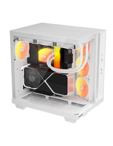 Carcasă PC be quiet! Ligh Base 500 LX White, Midi-Tower, Fără PSU, Alb