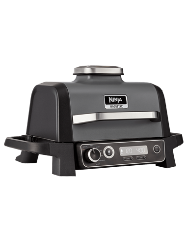 Электрический Гриль Ninja Woodfire OG701EU, 2400Вт, Серый