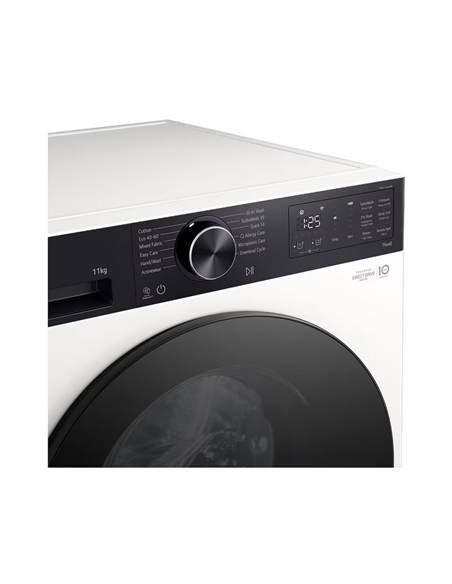 Mașină de spălat LG F4X5011THB, 11kg, Alb