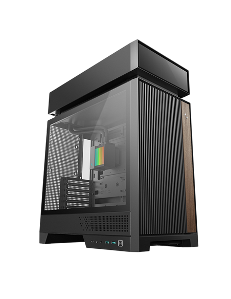 Carcasă PC Deepcool CL6600, Midi-Tower, Fără PSU, Negru