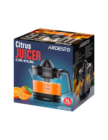 Соковыжималка для цитрусовых Ardesto CJK-K1LBL, Чёрный