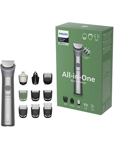 Trimmer pentru bărbați Philips MG5921/15, Gri