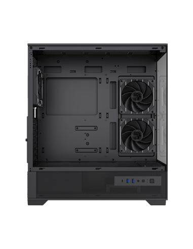 Carcasă PC Gamemax VISTA 2 AB, Midi-Tower, Fără PSU, Negru