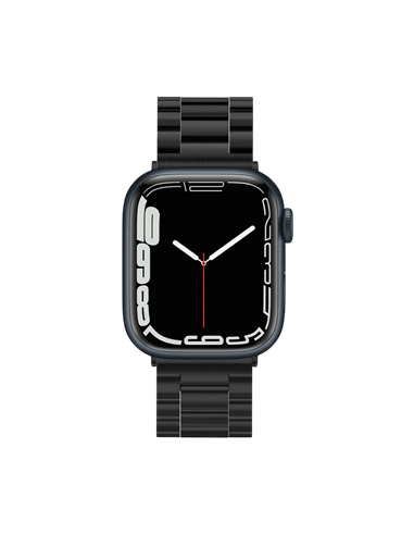 Curea pentru ceas Spigen Modern Fit, Oţel inoxidabil, Negru