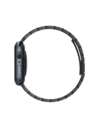 Ремешок для часов Spigen Modern Fit, Нержавеющая сталь, Чёрный