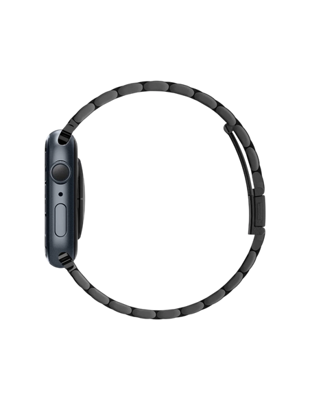 Curea pentru ceas Spigen Modern Fit, Oţel inoxidabil, Negru