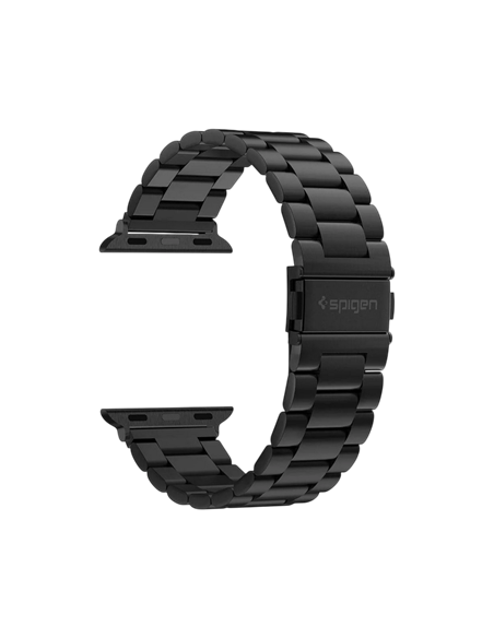 Ремешок для часов Spigen Modern Fit, Нержавеющая сталь, Чёрный