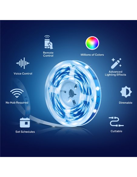 Светодиодная лента TP-LINK Tapo L900-5, Многоцветная
