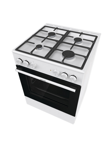 Aragaz Mixt Gorenje GK6A40WFFM, Alb