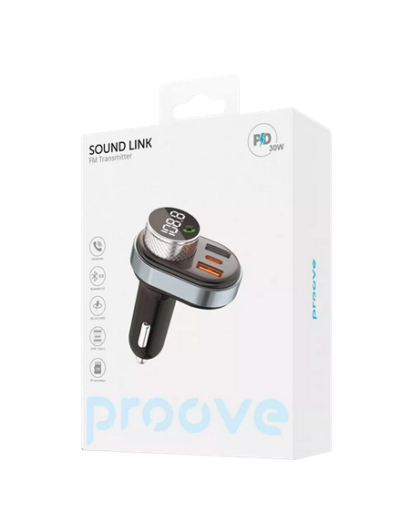 FM-модулятор Proove Sound Link, Черный