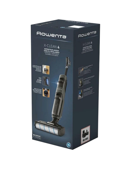 Вертикальный Пылесос Rowenta X-Clean 4 GZ5035WO, Чёрный | Серебристый