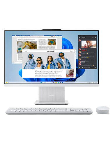 Моноблок Lenovo IdeaCentre 3 27AKP10, 27", AMD Ryzen 7 250, 16Гб/512Гб, Без ОС, Cloud Grey
