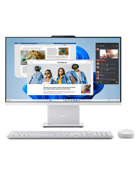 Computer All-in-One Lenovo IdeaCentre 3 27AKP10, 27", AMD Ryzen 7 250, 16GB/512GB, Fără SO, Cloud Grey