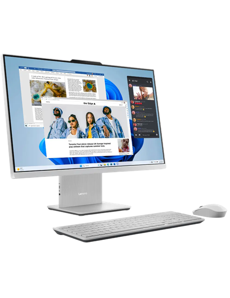 Computer All-in-One Lenovo IdeaCentre 3 27AKP10, 27", AMD Ryzen 7 250, 16GB/512GB, Fără SO, Cloud Grey