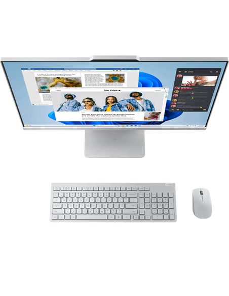 Computer All-in-One Lenovo IdeaCentre 3 27AKP10, 27", AMD Ryzen 7 250, 16GB/512GB, Fără SO, Cloud Grey