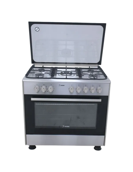 Aragaz Mixt KUBB FF9506GAZH, Oțel inoxidabil
