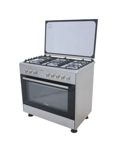 Aragaz Mixt KUBB FF9506GAZH, Oțel inoxidabil