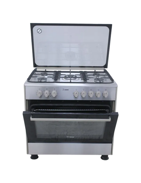 Aragaz Mixt KUBB FF9506GAZH, Oțel inoxidabil