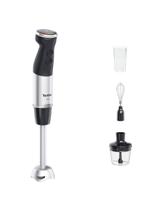 Blender de mână Tefal HB673830, Negru | Oțel inoxidabil 2