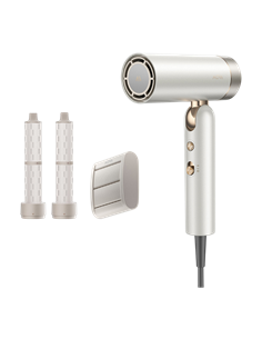 Uscător de păr Mova Flip 10, 1400W, Alb