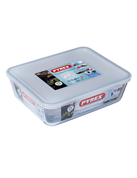 Tava de copt Pyrex 243P000, Transparent
