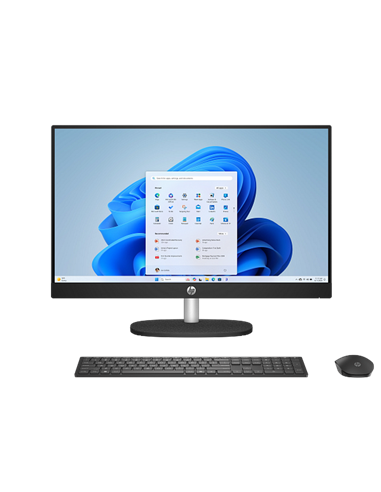 Computer All-in-One HP 24-cr2088ci, 24", Intel Core Ultra 5 225U, 16GB/512GB, Fără SO, Negru