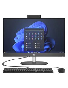 Моноблок HP ProOne 240 G10, 24", Intel Core Ultra 7 155U, 16Гб/512Гб, Windows 11 Pro, Чёрный