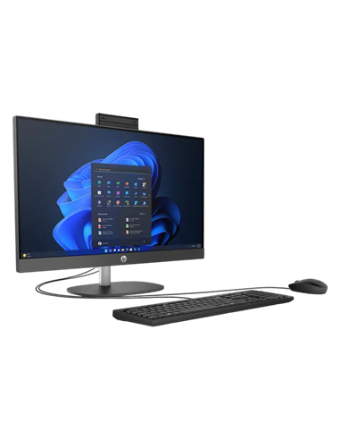 Моноблок HP ProOne 240 G10, 24", Intel Core Ultra 7 155U, 16Гб/512Гб, Windows 11 Pro, Чёрный