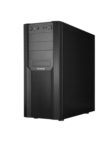 Carcasă PC Chieftec CW-01B-OP, Midi-Tower, Fără PSU, Negru