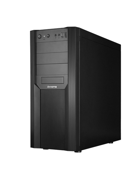 Компьютерный корпус Chieftec CW-01B-OP, Midi-Tower, Без блока питания, Чёрный