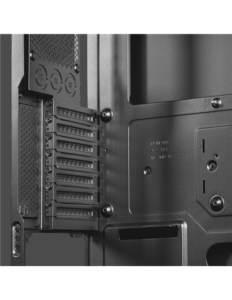 Компьютерный корпус Chieftec CW-01B-OP, Midi-Tower, Без блока питания, Чёрный