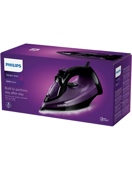 Утюг PHILIPS DST5030/80, 2400Вт, Фиолетовый