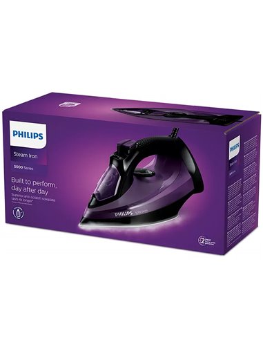 Утюг PHILIPS DST5030/80, 2400Вт, Фиолетовый
