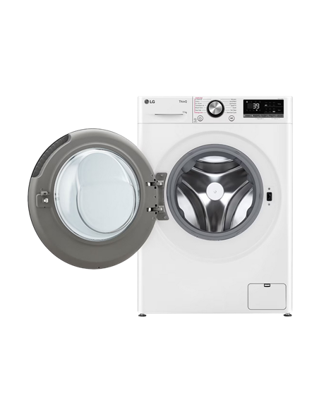Mașină de spălat LG F4WR711S2W, 11kg, Alb