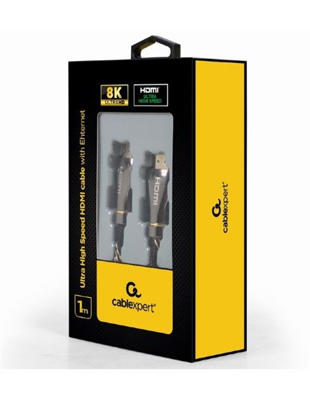 Видеоадаптер Cablexpert CCBP-HDMIPCC-1M, HDMI (M) - HDMI (M), 1м, Разноцветный
