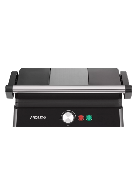 Электрический Гриль Ardesto GH-1800MB, 1800Вт, Чёрный | Серебристый