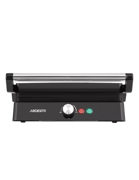 Grătar electric Ardesto GH-1800MB, 1800W, Negru | Argintiu