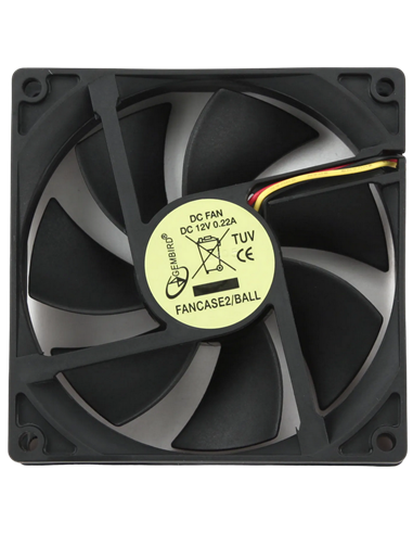 Ventilator PC Gembird FANCASE2/BALL, 90 mm