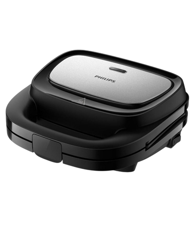 Aparat pentru sandwich Philips HD2350/80, Negru