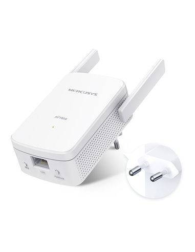 Wi-Fi + Powerline адаптер MERCUSYS MP510 KIT, AV1000, 1000 Мбит/с, Белый