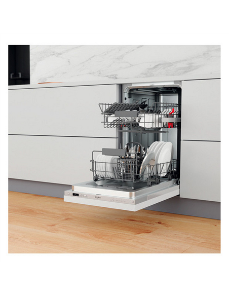 Mașină de spălat vase Whirlpool WSIC 3M27, Argintiu