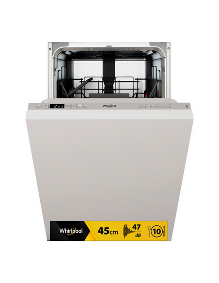 Посудомоечная машина Whirlpool WSIC 3M27, Серебристый