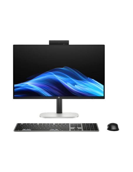 Моноблок HP ProStudio 4 G1i , 23,8", Intel Core Ultra 5 235T, 16Гб/512Гб, FreeDOS, Чёрный | Серебристый