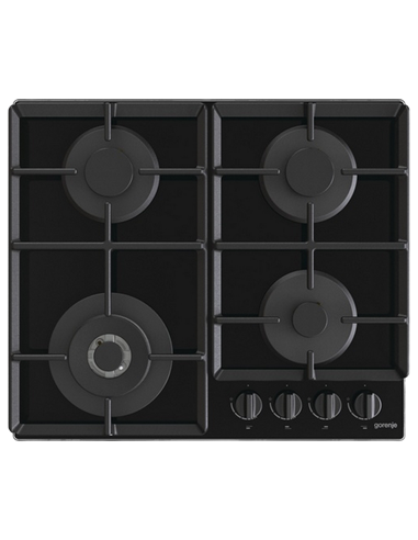 Газовая варочная панель Gorenje GTW 641 EB, Чёрный