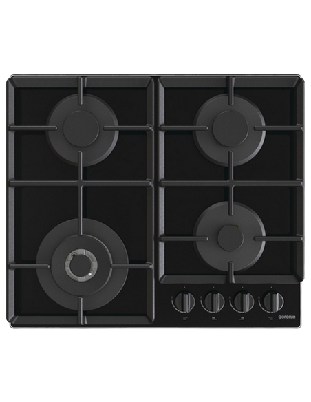 Газовая варочная панель Gorenje GTW 641 EB, Чёрный