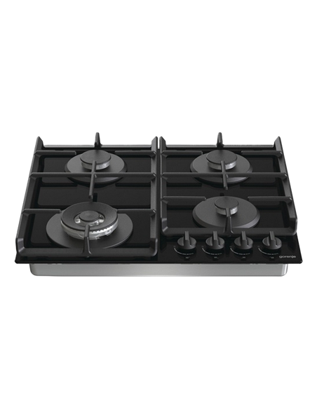 Газовая варочная панель Gorenje GTW 641 EB, Чёрный