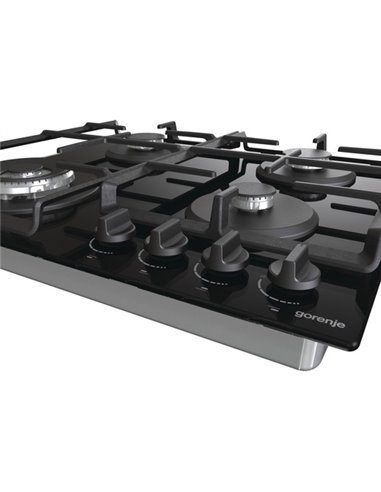 Plită pe gaz Gorenje GTW 641 EB, Negru