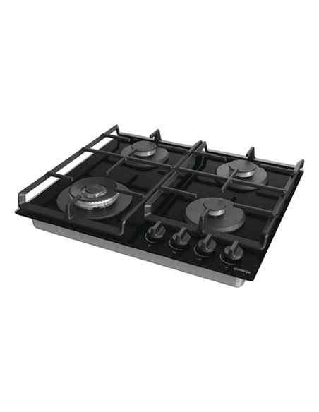 Газовая варочная панель Gorenje GTW 641 EB, Чёрный
