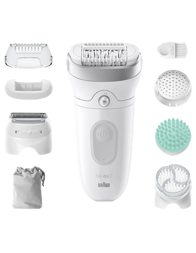 Epilator Braun SE7081, Alb